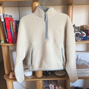 Aritzia Tna Polar Zip Sweater